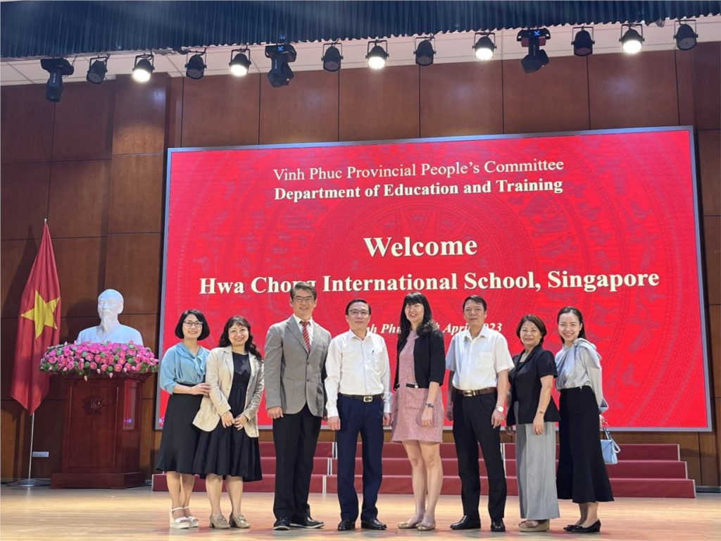 Những kết quả bước đầu trong ngày làm việc giữa trường Quốc tế Hwa Chong – Singapore với Sở GD&ĐT Vĩnh Phúc